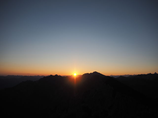 Sonnenaufgang Alpspitz