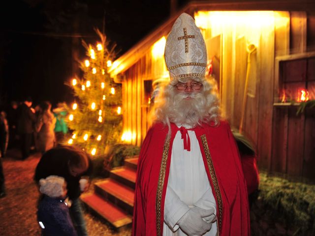 Nikolaus im Wald