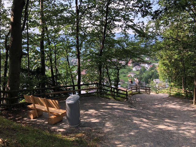 Path to the Vaduz Castle