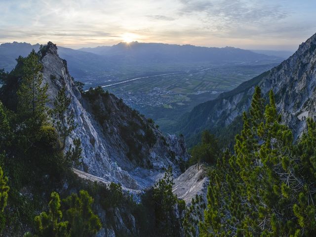 Aussicht vom Alpspitz