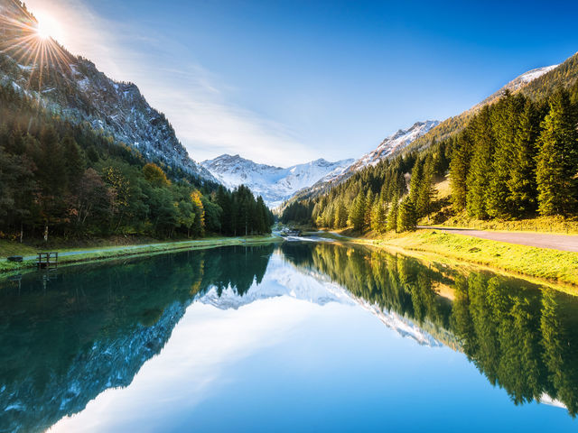 Sonnenaufgang Gänglesee Herbst