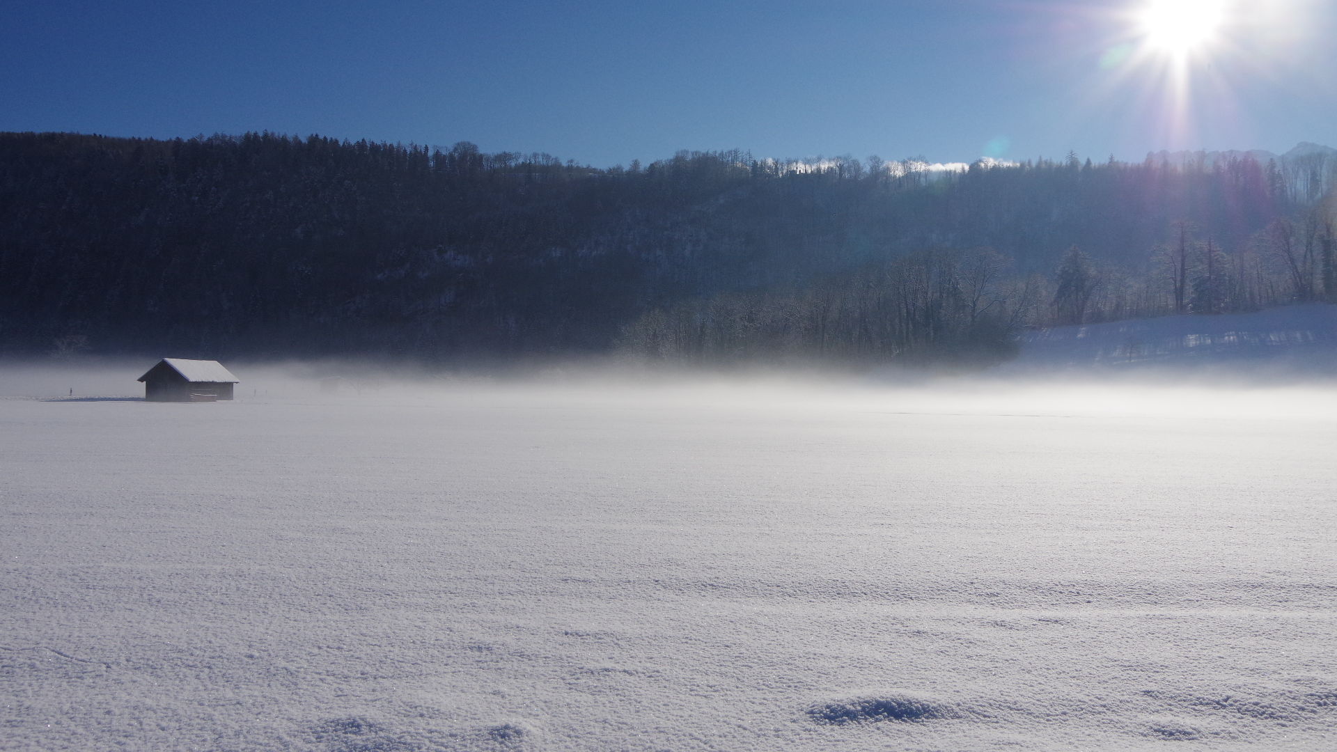 Ruggell in winter