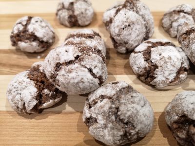 Amaretti mit Kokosflocken