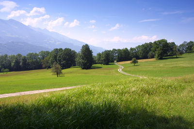 Panoramaweg in Triesen