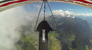 Flug über Liechtenstein