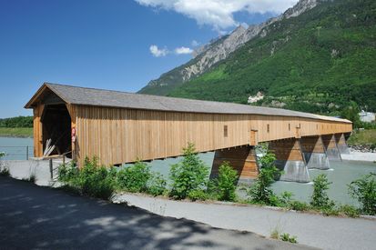 Die Alte Rheinbrücke Vaduz