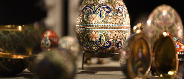 Fabergé Ei in der Schatzkammer Liechtenstein