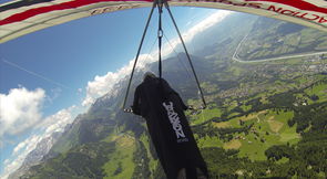 Flug über Liechtenstein