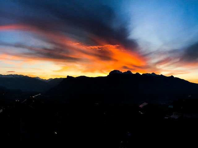 Abendstimmung Triesenberg