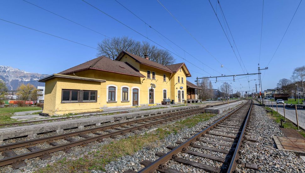 Bahnhof in Nendeln