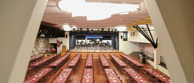 Der Dorfsaal in Triesenberg