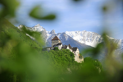 View to Vaduz castle