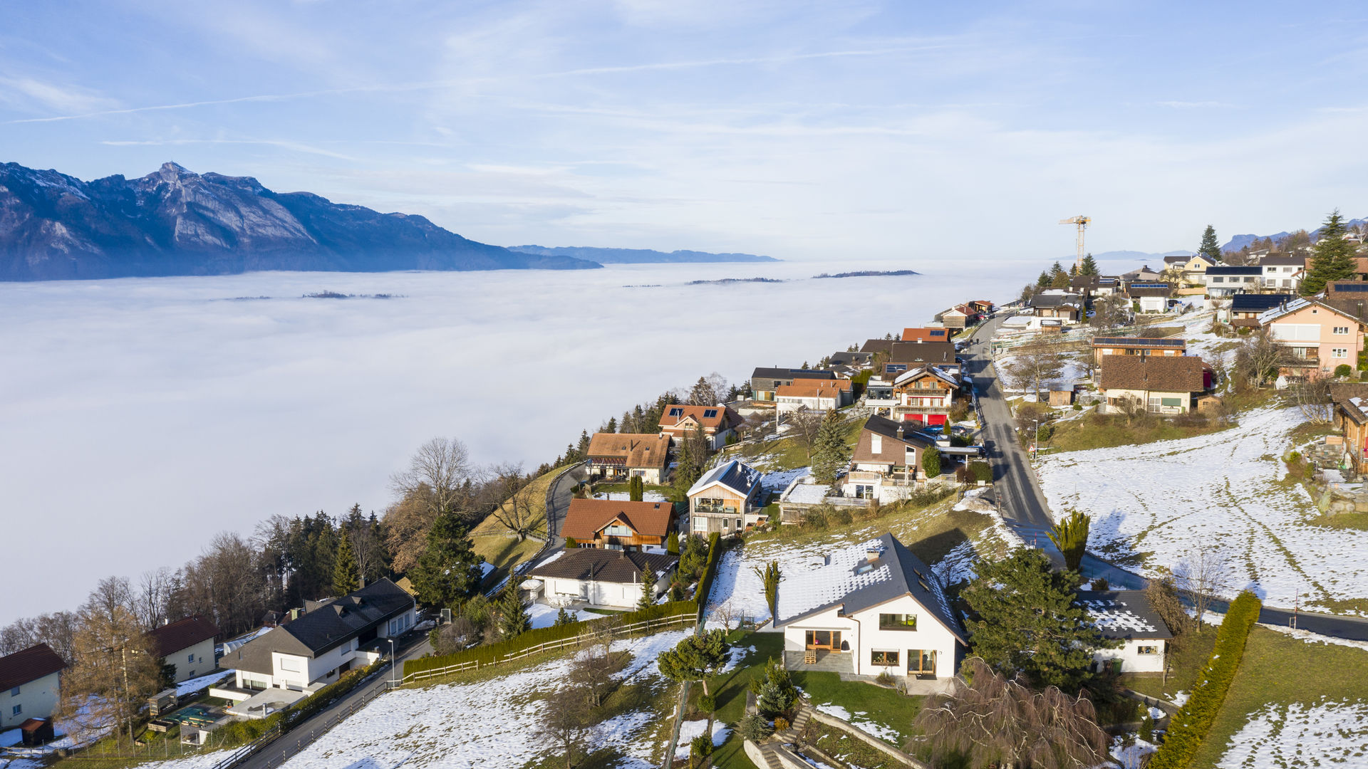 Aussicht über Planken