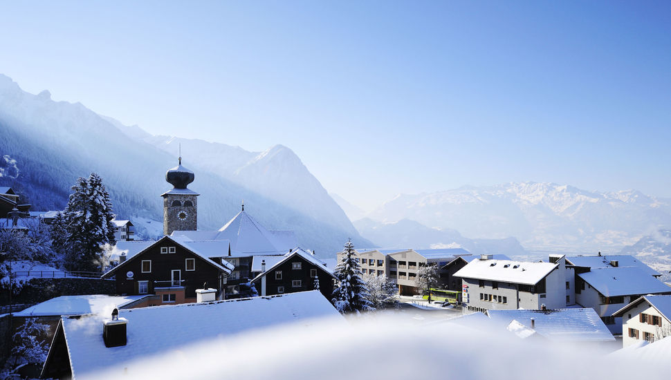 Triesenberg in winter