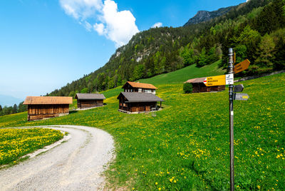 Liechtenstein Weg Triesenberg Profatscheng